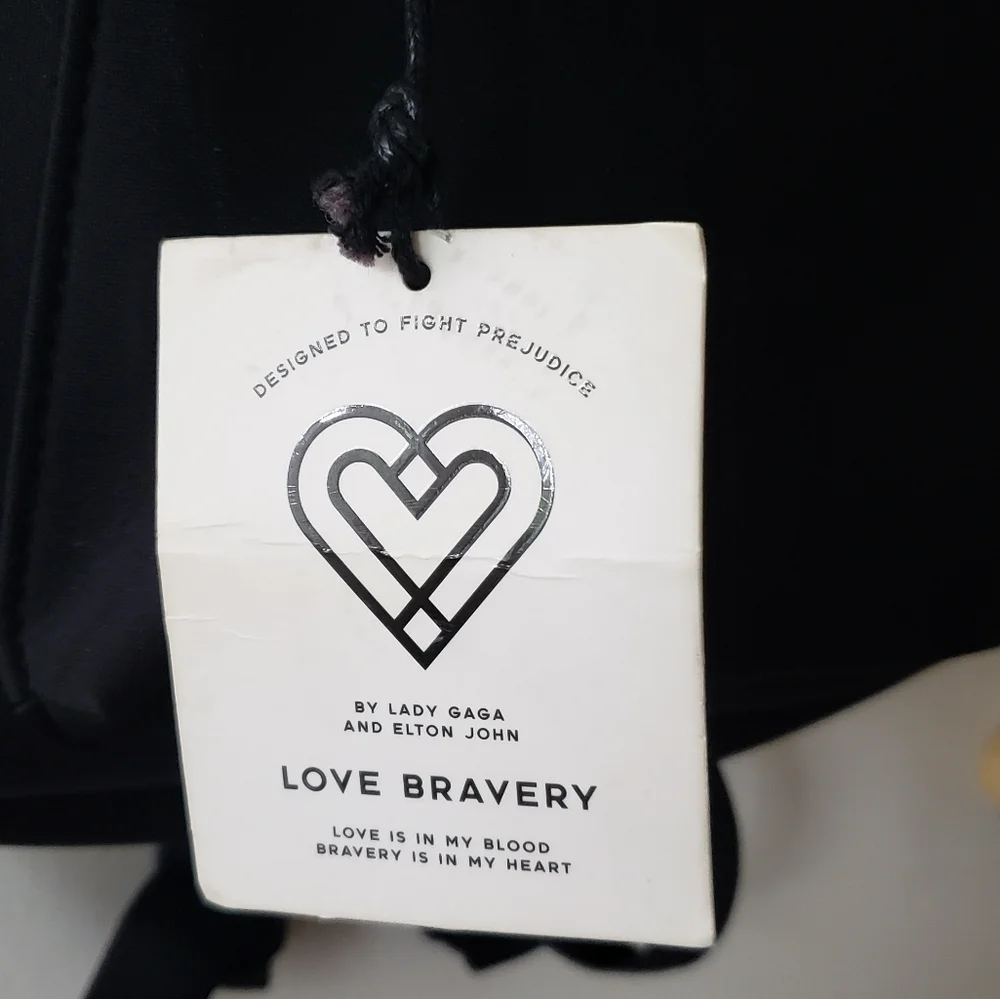 Love Mini Backpack Love Bravery Lady Gaga Elton John Macy's Exclusive NWT